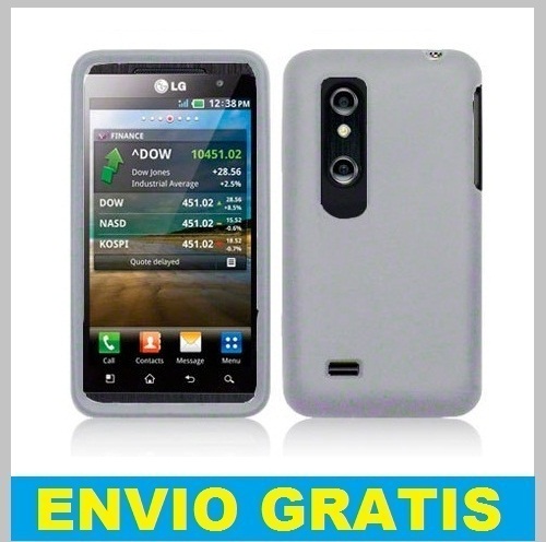FUNDA SILICONA PARA LG OPTIMUS 3D P920 /THRILL 4G  BLANCA